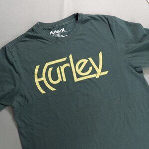 Hurley Men's Dark Green‎ T-Shirt Size M